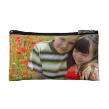 Pequeño imagen personalizada del bolso bolso cosmé