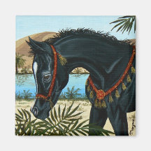 Pequeño imán del potro del caballo de príncipe Ara