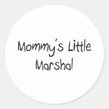 Pequeño mariscal de Mommys Etiqueta
