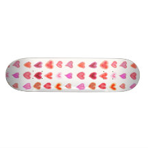 Pequeño monopatín de los corazones