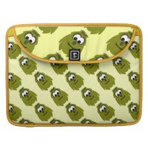 Pequeño monstruo amarillo oscuro tonto fundas para macbook pro