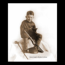 Pequeño muchacho del soldado posters