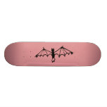 Pequeño palo divertido rojo suave patines personalizados