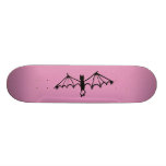 Pequeño palo divertido rosado medio patin personalizado