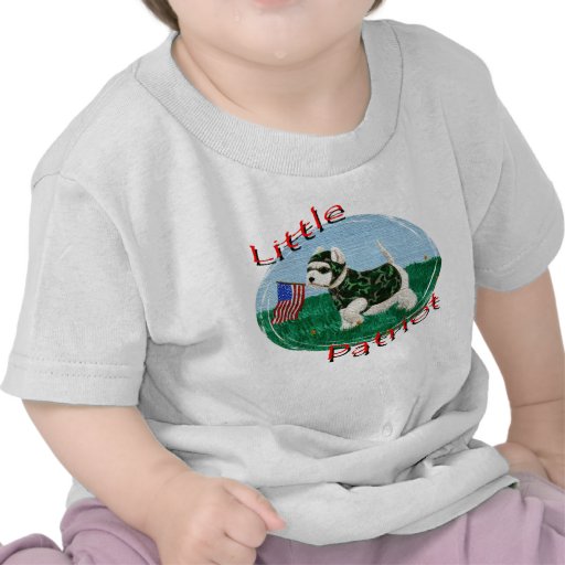 "Pequeño patriota " Camisetas