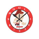 Pequeño reloj de pared personalizado del bebé bomb reloj de pared
