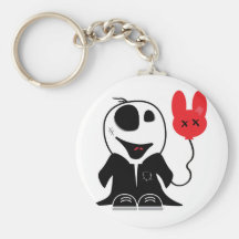 pequeño tipo lindo del zombi llaveros personalizados