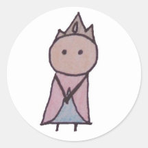 Pequeño un pegatina de la princesa