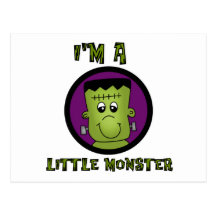 Pequeños camisetas y regalos de Halloween del mons Postales