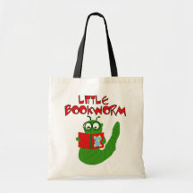 Pequeños camisetas y regalos del ratón de bibliote bolsa lienzo