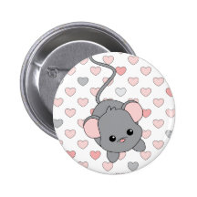 Pequeños oídos rosados pin