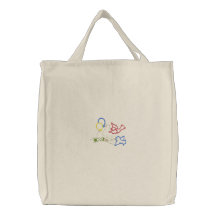 Pequeños pájaros y bolsos bordados globos bolsas bordadas