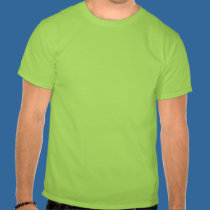 Pequeños robots verdes camisetas