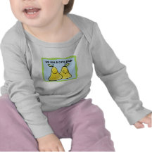 Pera linda - gemelos/camiseta del hermano
