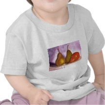 Pera que se inclina camiseta