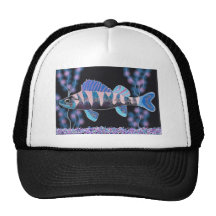 Perca púrpura gorras de camionero