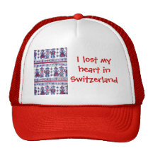 Perdí mi corazón en Suiza Gorros