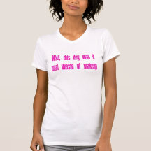 Pérdida de camiseta del maquillaje