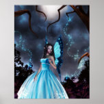 Perdido en el poster encantado del bosque