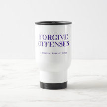 Perdone las ofensas taza de café