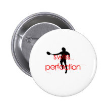 Perfección del suizo de la camiseta de Roger Feder Pin