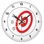 Perfeccione el objetivo reloj de pared