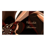 Perfil elegante de Brown de la crema del remolino  Plantillas De Tarjetas Personales