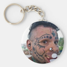 Perforación del cuerpo llaveros personalizados