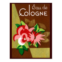 Perfume 1920 de agua de colonia postal