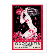 Perfume 1922 del francés de Odorantis Postales