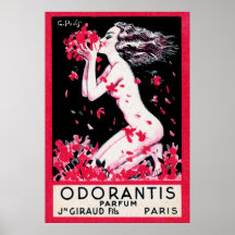 Perfume 1922 del francés de Odorantis Poster