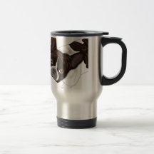 Perla de Bailey el perro de Frenchie Tazas De Café
