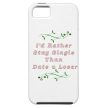 Permanecería bastante solo que un perdedor iPhone 5 Case-Mate fundas