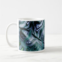 Permascope deformó la taza abstracta
