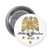 Perno de Hillary Clinton 2012 Eagle de oro Pin