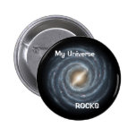 Perno del botón de la galaxia de la vía láctea pin