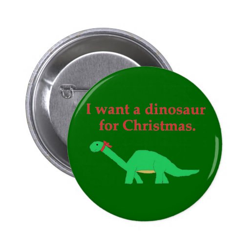 Perno del dinosaurio del navidad pin