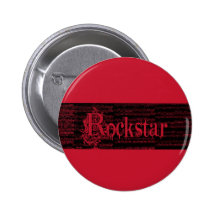 Perno del rojo de Rockstar Pin