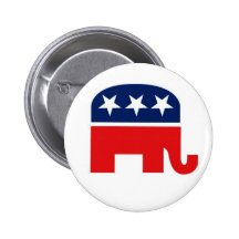 Perno republicano del logotipo pins