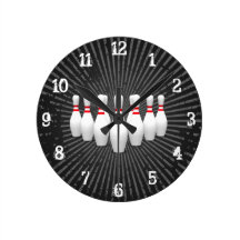 Pernos de bolos: Reloj de pared Relojes