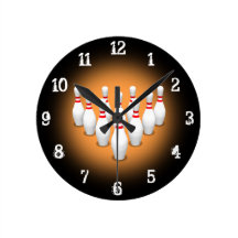 Pernos de bolos: Reloj de pared Relojes