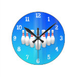 Pernos de bolos: Reloj de pared Relojes