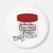Pernos y clavos Nuts de los tornillos Imanes Para Frigoríficos