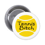 Perra del tenis pin