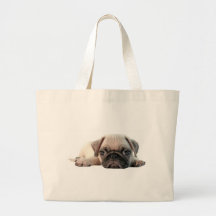perrito adorable del barro amasado bolsa de mano