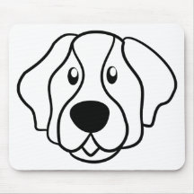 perrito alfombrilla de ratones