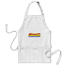 Perrito caliente delantales