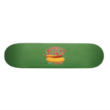Perrito caliente mexicano patineta personalizada