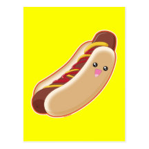 ¡Perrito caliente! Postales