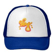 Perrito caliente tres gorras de camionero